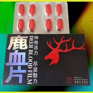 『鹿&amp;amp;血片』|純中藥偉哥|純中藥合職|補腎固本|陰莖增大增粗|強效助勃藥|安全無副作用|